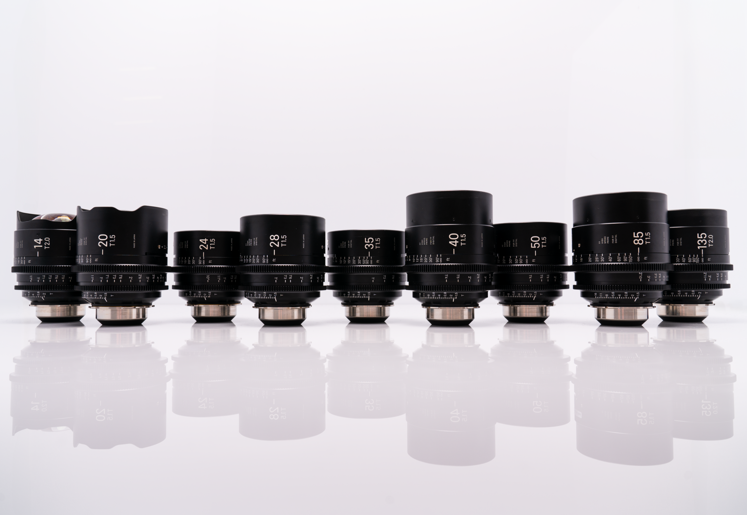 Sigma-FF.png Sigma PL Mount FF High Speed Prime Cine Lens Kit - Image 1