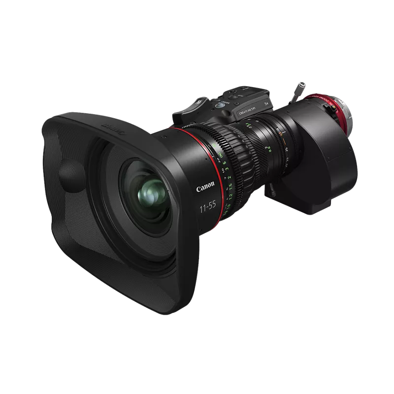 7428C002-cine-servo-11-55mm-t2-95-pl-primary Canon CINE-SERVO 11-55mm T2.95-3.95 PL Mount Zoom Lens - Image 1